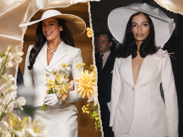 From Dua Lipa to Sofia Richie: How celebrity brides are looking to fashion history instead of chasing new trends?
