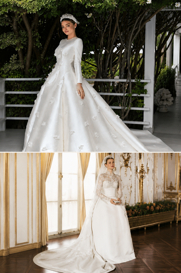 From Dua Lipa to Sofia Richie: How celebrity brides are looking to fashion history instead of chasing new trends?
