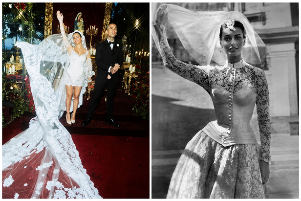 From Dua Lipa to Sofia Richie: How celebrity brides are looking to fashion history instead of chasing new trends?