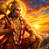 Hanuman Remembering His Mother's Words