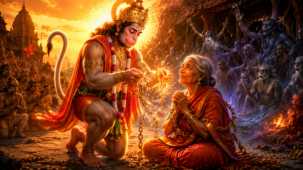 Made Hanuman's Mother Cry