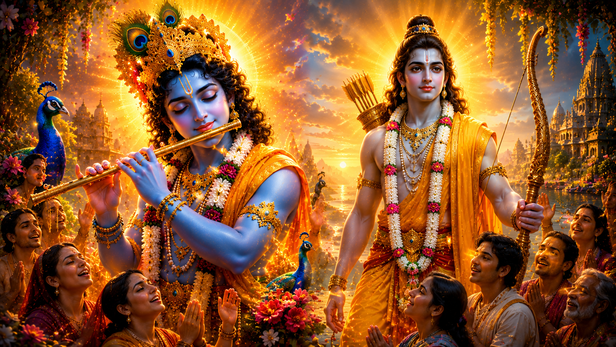 The Divine Names of Krishna and Rama