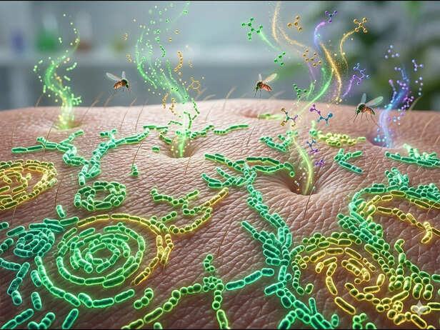 The Invisible Skin Signals Mosquitoes Can Smell