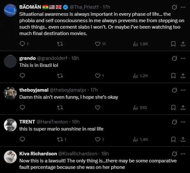 X | @dailyloud | Did the viral manhole incident occur in New York or somewhere else?