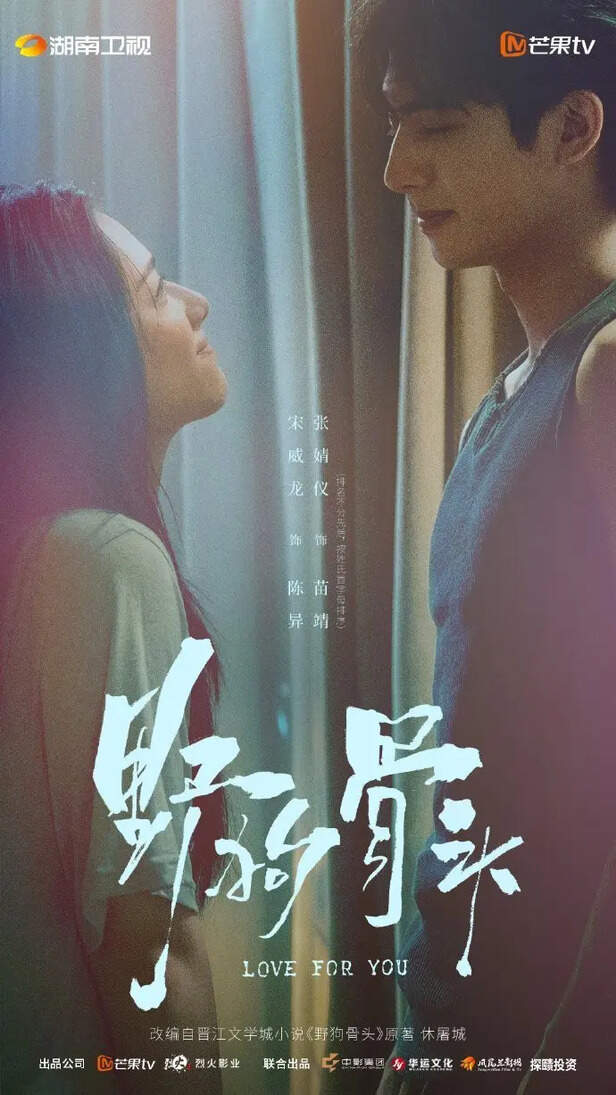 MGTV | Love For You poster staring Song Wei Long and Zhang Jing Yi.