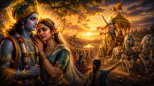 Reason Krishna Left Radha in Vrindavan