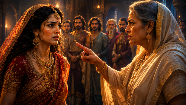 Draupadi Faces Kunti's Test