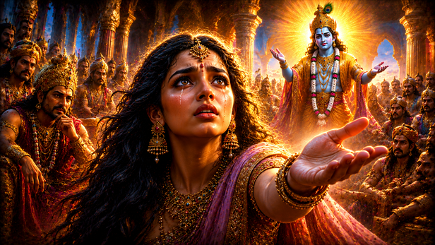 Draupadi's Silent Question