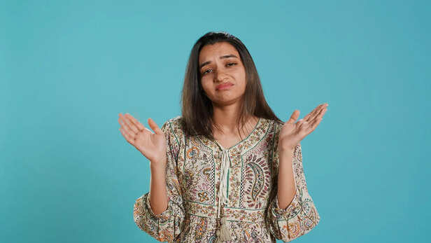 Person Feeling Tingling in Hands