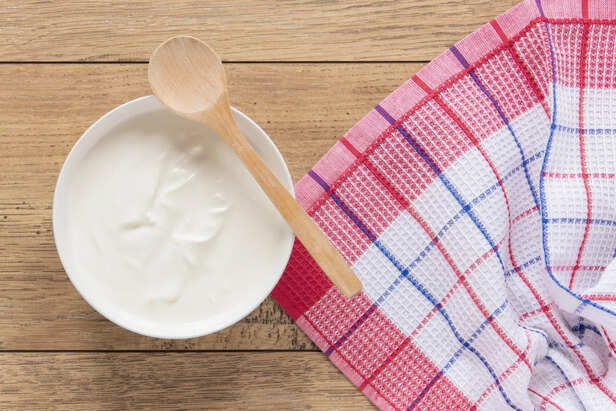 Bowl of Fresh Homemade Curd