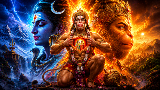Hanuman Ji Choosing Devotion Over Ego