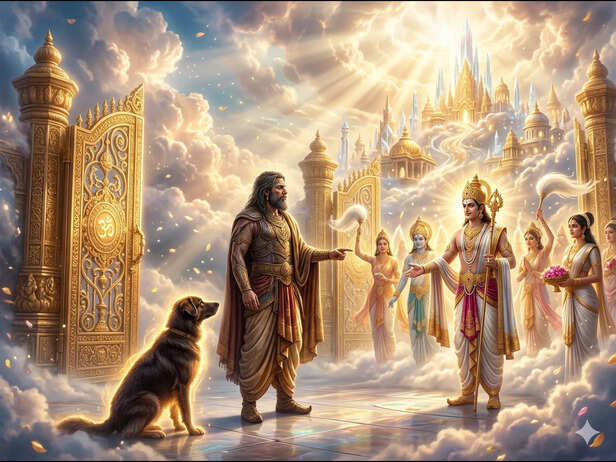 Yudhishthira's Final Test