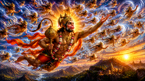 ChatGPT Hanuman Ji and the 49 Winds: