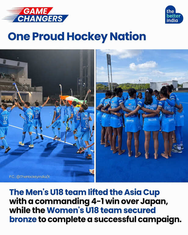 From chess titles to hockey gold: How Indian athletes dominated the sports world this week?