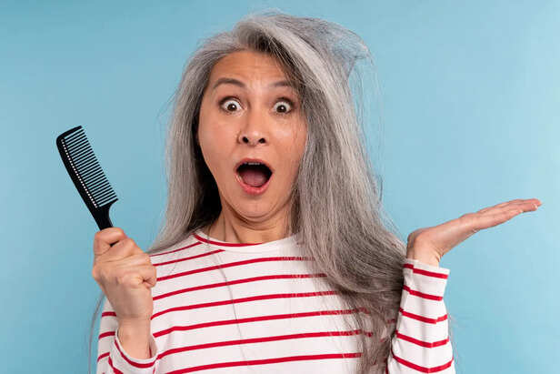 The Famous White Hair Myth