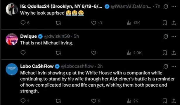 X | Michael Irvin’s Wife, Battling Alzheimer’s, in Focus After Viral White House Area Video Surfaces