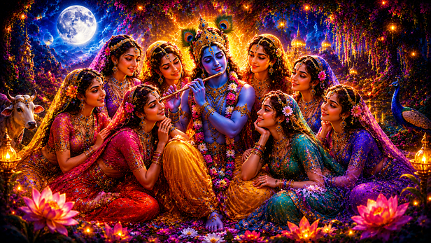 The Ashta Sakhis of Vrindavan