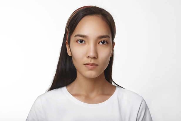 Asymmetrical face
