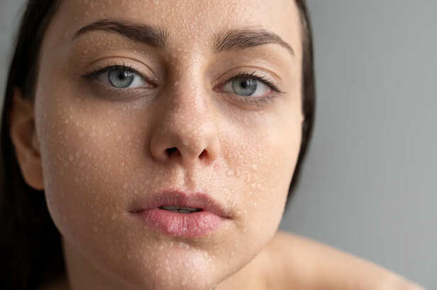 Freshly Moisturized Skin Before Makeup