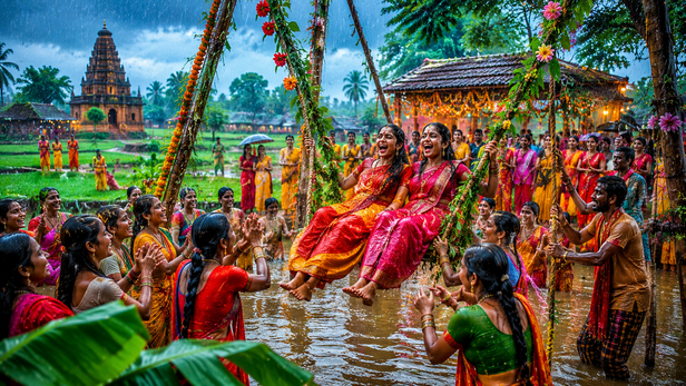Adra, celebrated during the arrival of Ardra Nakshatra