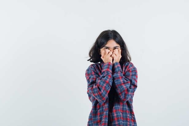 Girl getting feared