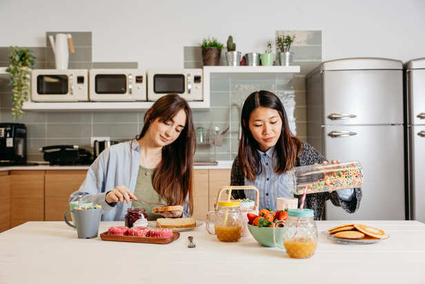 The Beauty Food Sitting in Korean Kitchens
