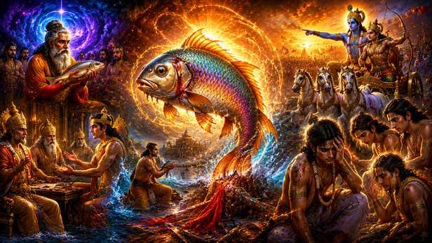 One Fish, Two Destinies, An Entire Epic