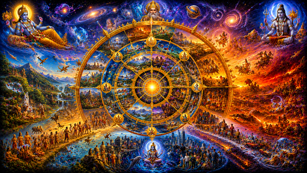 Cosmic Wheel of Time