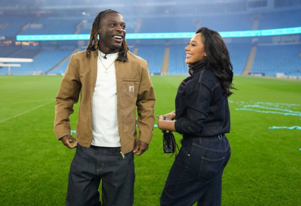 X/@mancityxtra | Belgium and Manchester City winger Jeremy Doku briefly stepped away from the national team to be with his wife, Shireen