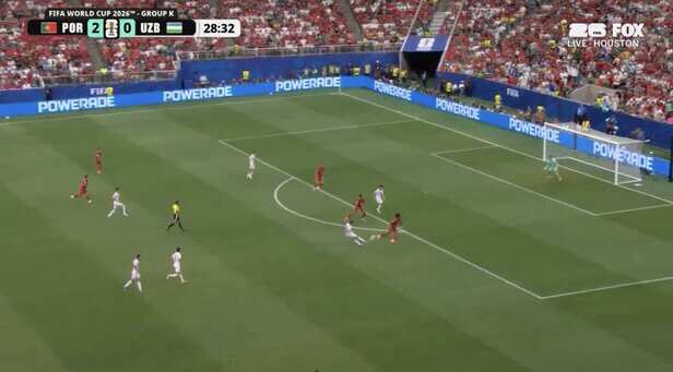 Uzbekistan's goal could have been a potential contender for one of the best goals of the tournament.