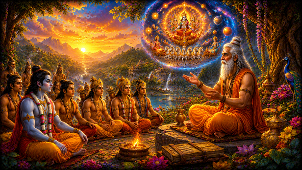 Sage Agastya Reveals Divine Knowledge