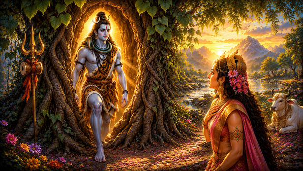 Parvati Witnesses an Unusual Scene