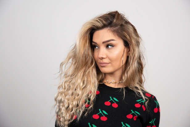 Long Layers With Side-Swept Bangs
