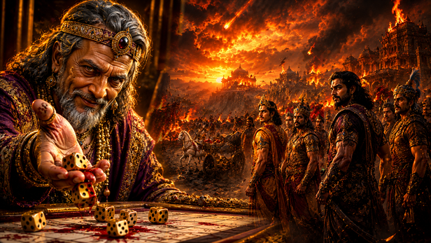 Shakuni and the Kauravas