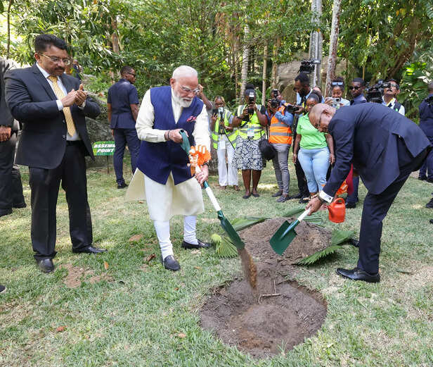 Prime Minister Narendra Modi and Seychelles...