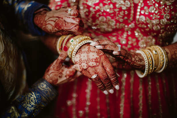 a bridal ornament.