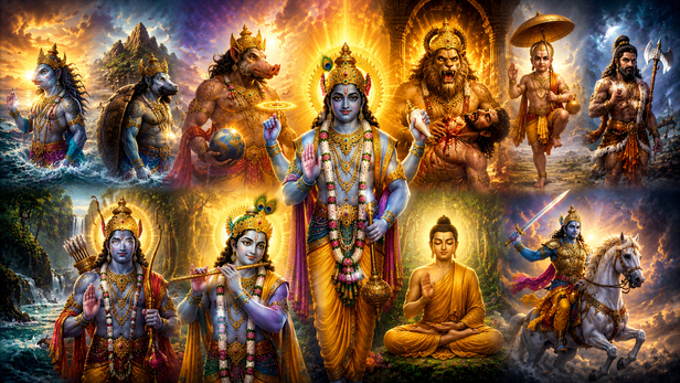 Dashavatara. But did you know that the Shrimad Bhagavatam