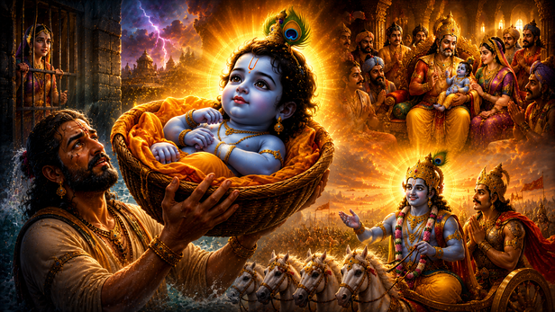 Lord Krishna Is Called Vasudeva,