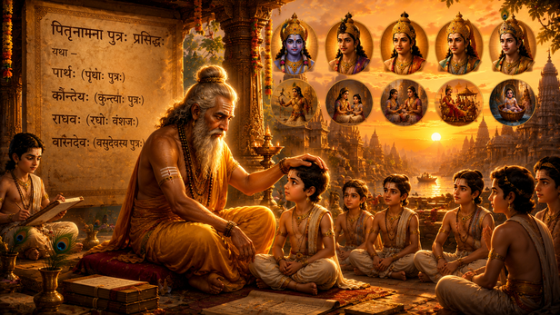 Ancient Sanskrit Manuscripts and Grammar