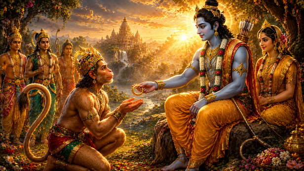 Lord Rama as the Eternal King