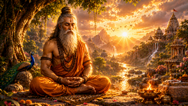 A Sage Blessing Through Sacred Speech