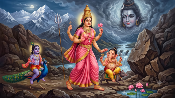 One Story of Goddess Parvati