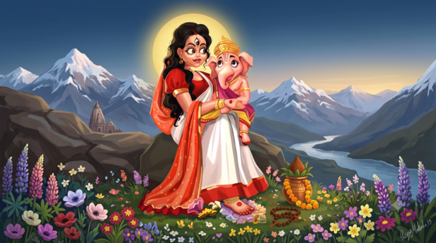 Goddess Parvati's Silent Wish