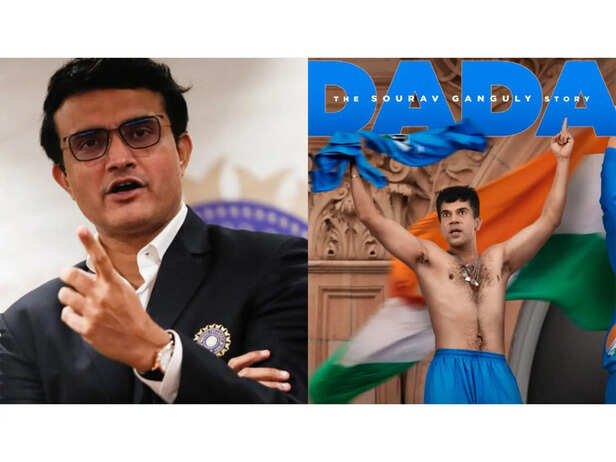 "Cant wait to see you play my cover drive": Sourav Ganguly endorses biopic 'Dada' starring Rajkumar Rao in lead role