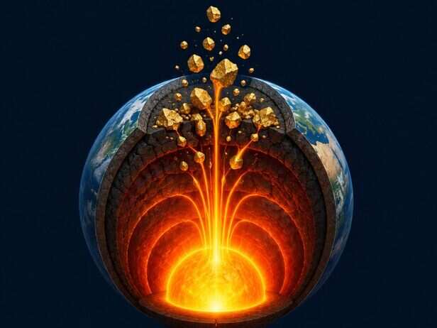 ​Scientists have found fresh evidence that Earth’s core may be slowly leaking gold