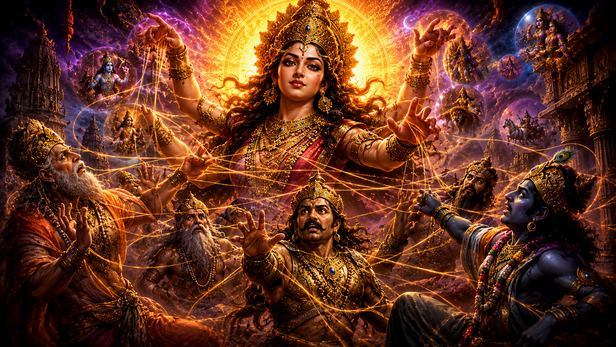 Mahamaya Controls the Mind and Sets It Free