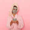 Applying the Natural Flour Face Mask