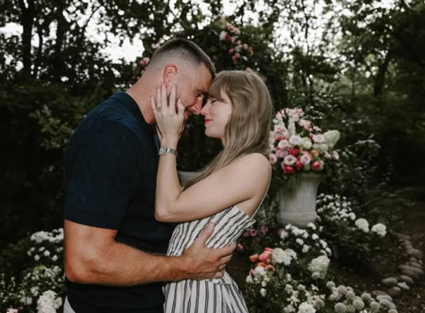 Taylor Swift and Travis Kelce