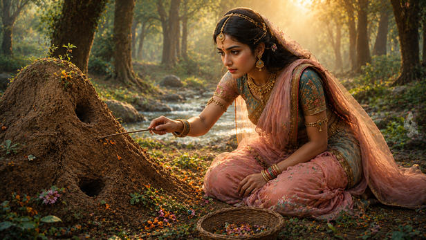 Princess Sukanya Near the Anthill
