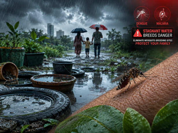 Mosquito Breeding Can Lead To Serious Monsoon Diseases<br>
